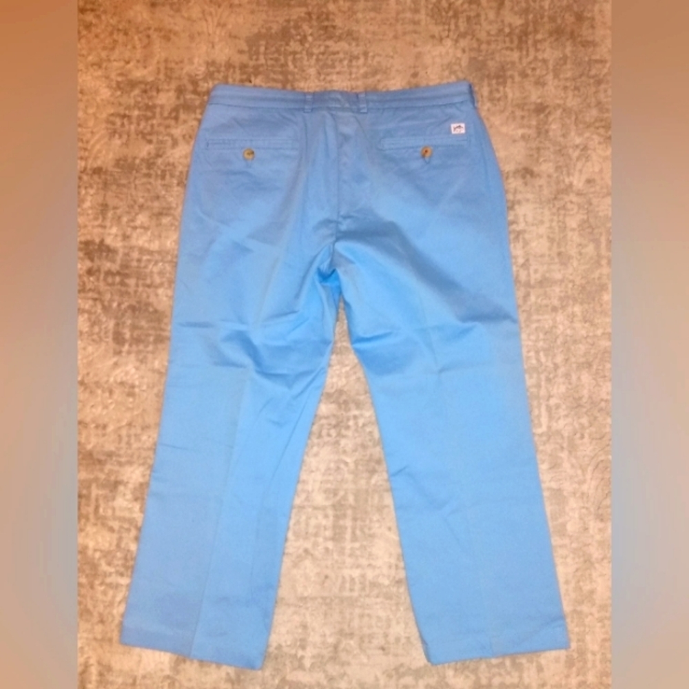 Southern Tide Taylor Fit Blue Chino Size 34